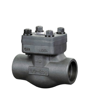 Forged steel swing check valve